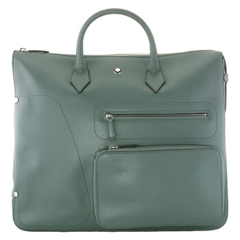 Open Box - Montblanc Pewter Soft 24/7 Tote Bag 198013