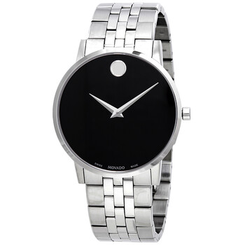 Open Box - Movado Museum Classic Black Dial Men's Watch 0607199