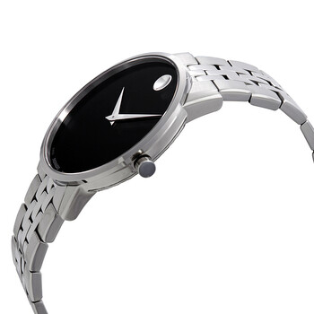 Open Box - Movado Museum Classic Black Dial Men's Watch 0607199