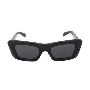 Open Box - Prada Dark Grey Cat Eye Ladies Sunglasses PR 13ZS 1AB5S0 50 Open Box - Prada Dark Grey Cat Eye Ladies Sunglasses PR 13ZS 1AB5S0 50