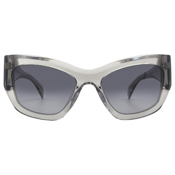 Fendi Gradient Smoke Butterfly Ladies Sunglasses FE40083U