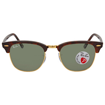 Ray-Ban Clubmaster Metal Polarized Green Classic G-15 Square