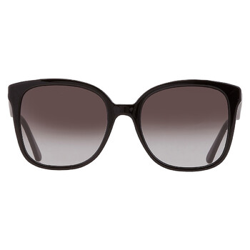 JIMMY CHOO エレキャットアイフレムサンクラス ELEFS FWM Jimmy Choo Grey Gradient Butterfly Ladies Sunglasses JUDY/S