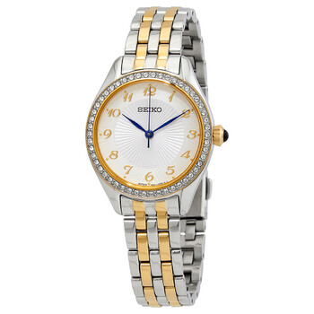 アナログ腕時計 SEIKO | Classic Silver-tone Dial Ladies Watch SUR498P1 Seiko Quartz Silver Dial Ladies Watch SUR497 4954628243829
