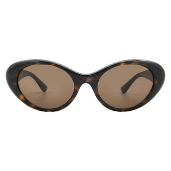 Open Box - Versace Brown Cat Eye Men's Sunglasses VE4455U 108/73 53 Open Box - Versace Brown Cat Eye Men's Sunglasses VE4455U 108/73 53