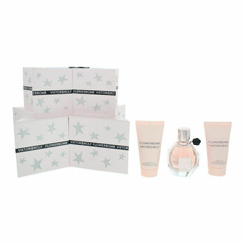 Open Box - Viktor & Rolf Ladies Flowerbomb Gift Set Fragrances 3614273192323