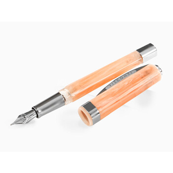 Open Box - Visconti Opera Demo Carousel Cotton Candy Pink Fountain Pen Fine Nib KP32-05-FPAF