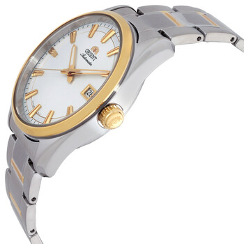 Contemporary Stretto Date Automatic White Dial Watch RA-AC0R01S30B