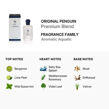 Men's Premium Blend EDT 3.4 oz Fragrances 844061010611