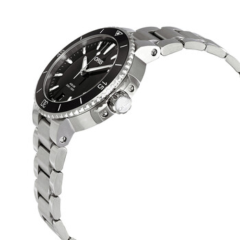 Aquis Automatic Black Dial Ladies Watch 01 733 7731 4154-07 8 18 05P