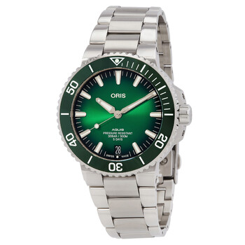 Aquis Date Automatic Green Dial Men's Watch 40077634157-0782409PEB