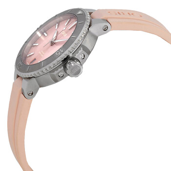 Aquis Date Automatic Pink Mother of Pearl Dial Unisex Watch 01 733 7770 4158-07 4 18 66FC