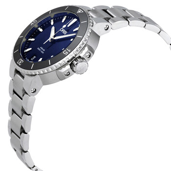 Aquis Date Automatic Blue Dial Ladies Watch 01 733 7731 4135-07 8 18 05P