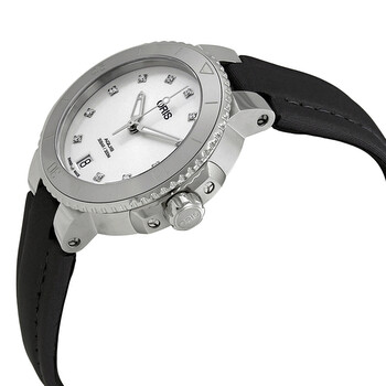 Aquis Date Diamond Dial Automatic Ladies Watch 01 733 7731 4191-07 5 18 45FC