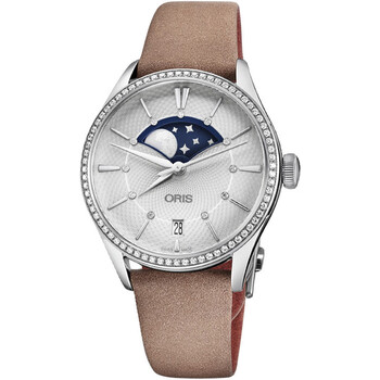 Artelier Automatic Diamond Silver Dial Watch 01 763 7723 4951-07 5 18 33FC