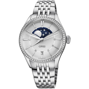Artelier Automatic Diamond Silver Dial Watch 01 763 7723 4951-07 8 18 79