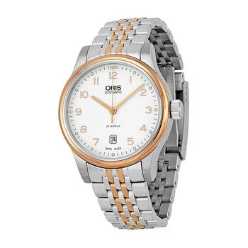 Classic Automatic Silver Dial Two-tone Men's Watch 01 733 7594 4391-07 8 20 63
