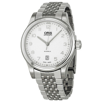 Classic Date Automatic Silver Dial Men's Watch 01 733 7594 4091 07 8 20 61