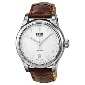 Classic Date Automatic White Dial Stainless Steel Men's Watch 01 733 7594 4091 07 5 20 12