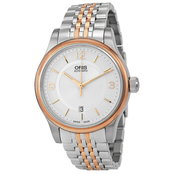 Classic Date Silver Dial Two-tone Stainless Steel Men's Watch 01 733 7594 4331-07 8 20 63