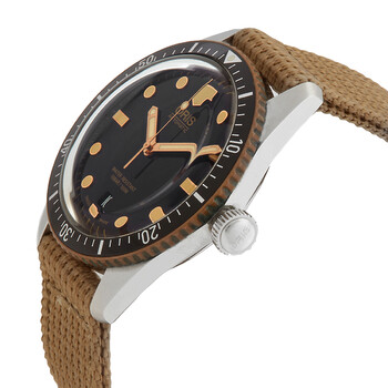 Divers Automatic Black Dial Watch 01 733 7707 4354