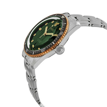 Divers Sixty-Five Automatic Green Dial Men's Watch 01 733 7707 4357-07 8 20 18