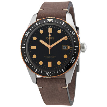 Divers Sixty-Five Automatic Black Dial Men's Watch 01 733 7720 4354-07 5 21 44