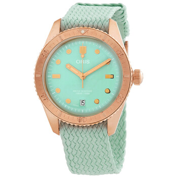 Oris Divers Sixty-Five Bronze Automatic Blue Dial Unisex Watch 01