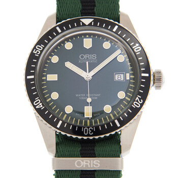 Divers Sixty-Five Automatic Green Dial Unisex Watch 733 7720 4057 5 21 25FC