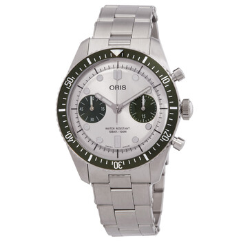 Oris Divers Sixty-Five Chronograph Automatic Grey Dial Men's Watch