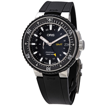 Oris ProDiver GMT Black Dial Automatic Men's Steel Watch 01 748