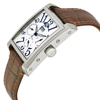 Rectangular Automatic Silver Dial Men's Watch 582-7658-4061LS
