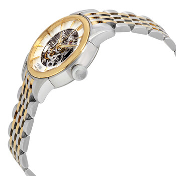 Skeleton Automatic Silver Dial Ladies Watch 01 560 7687 4351-07 8 14 78