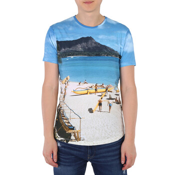 Men's Photographic Print T-Shirt 268084