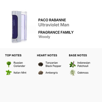 Men's Ultraviolet Man EDT Spray 3.3 oz (Tester) Fragrances 3349666011355