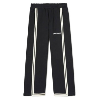 Kids Contrast Stripe Cotton Track Pants PBCH012F24FLE001-1003