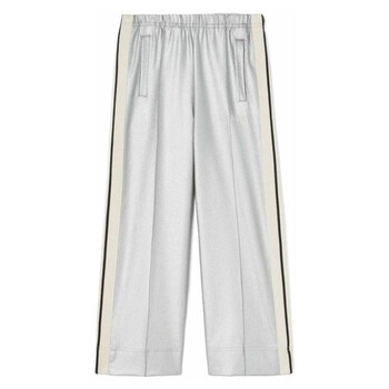 Kids Shiny Track Wide Leg Pants PGCJ006F24FAB002-7203