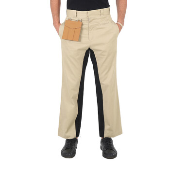 Balenciaga Men's Patched Layered-Design Cargo Pants, Size X