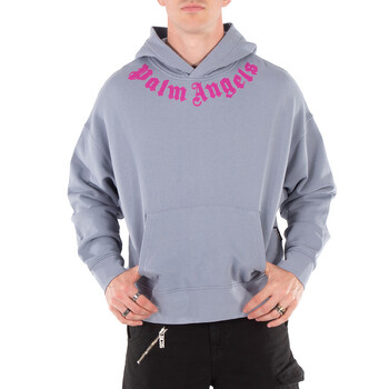 PALM ANGELS ロコフリントフティ PMBB058S24FLE001 0310 Palm Angels logo-print touch-strap Slides | Black | FARFETCH