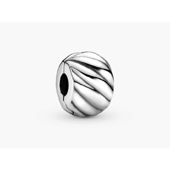 Abstract Silver Clip