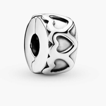 Heart Silver Clip