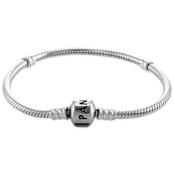 Moments Snake Chain Bracelet In Sterling Silver