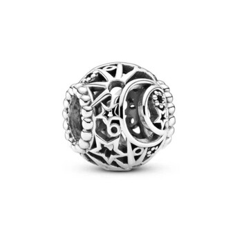 Openwork Sun, Stars & Moon Charm 799183C00