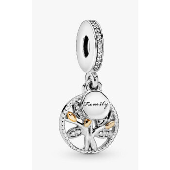 Sparkling Family Tree Dangle Charm 791728CZ
