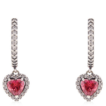 Pandora Heart Sterling Silver Stud Earrings 298427C01 5700302826241 ...