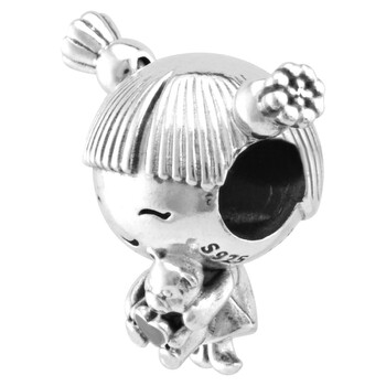 Sterling Silver Little Girl Charm