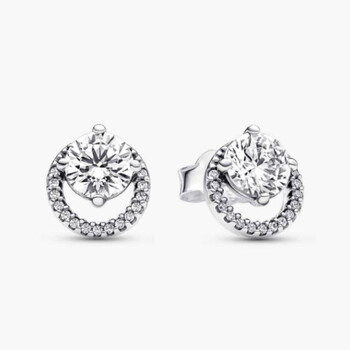 Pandora Heart Sterling Silver Stud Earrings 298427C01 5700302826241 ...