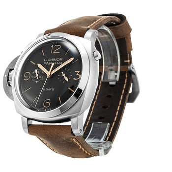 Luminor 1950 Chrono Left-handed 8 Day Brown Dial Men's Watch PAM00579