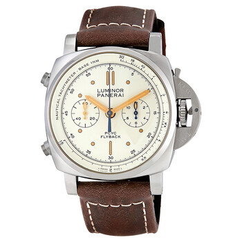 Luminor 1950 Ivory Flyback Chronograph Automatic Men's Watch PAM00654