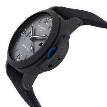 Luminor GTNN 
 "Bucherer BLUE" Automatic Black Dial Men's Watch PAM01176